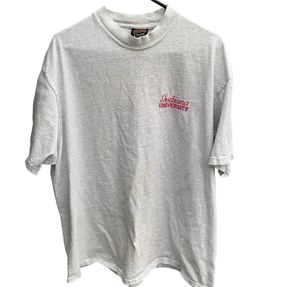 Vintage Tee Shirt Indiana University Embroidered Size XL - Picture 1 of 7